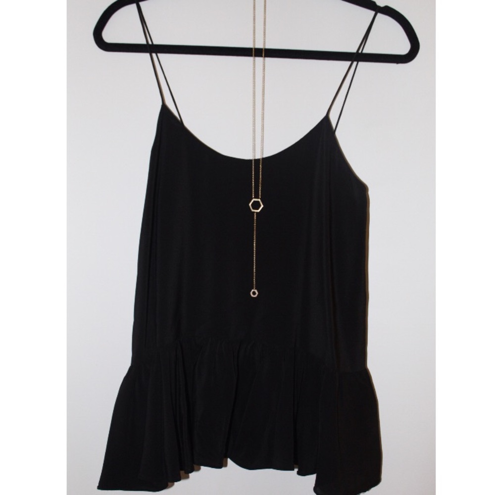 Club Monaco Gold Long Necklace